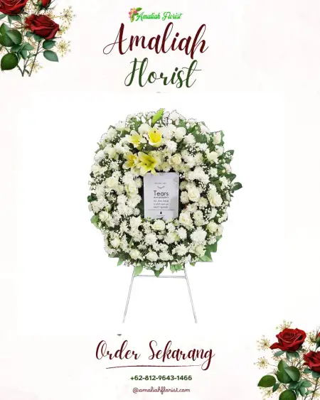 Krans Bunga Duka Tenggarang